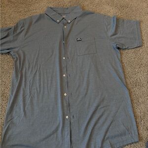 Stylish Gray Button-Down Shirt for Men